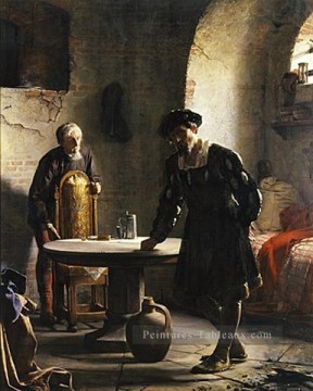 Le roi danois emprisonné Christianisme II Carl Heinrich Bloch Peinture à l'huile